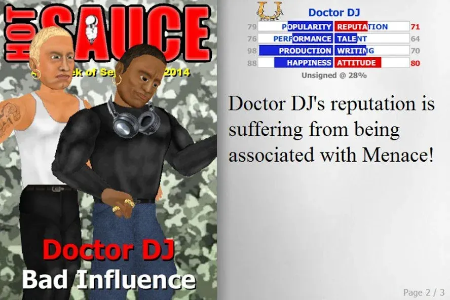 Popscene (Попсцена)  [МОД Menu] Screenshot 2