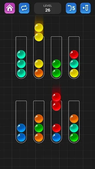 Ball Sort Puzzle - Color Game  [МОД Меню] Screenshot 3