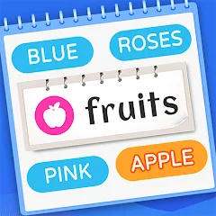 Скачать взлом Word Sort: Association Connect (Соннект Колорс) [МОД Бесконечные монеты] на Андроид