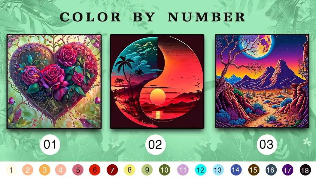 Color Master - Color by Number (Колор Мастер Про)  [МОД Бесконечные монеты] Screenshot 2
