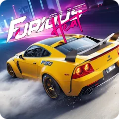 Скачать взлом Furious: Heat Racing 2024 (Фьюриъс) [МОД Menu] на Андроид