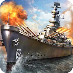 Скачать взлом Warship Attack 3D [МОД Много денег] на Андроид