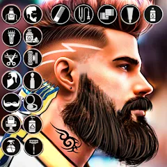 Скачать взлом Barber Shop Hair Cut Sim Games (Барбершоп игры на подстригание волос) [МОД Unlimited Money] на Андроид