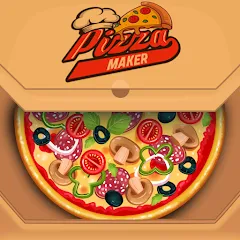 Скачать взлом Pizza Maker - Cooking Games [МОД Unlimited Money] на Андроид