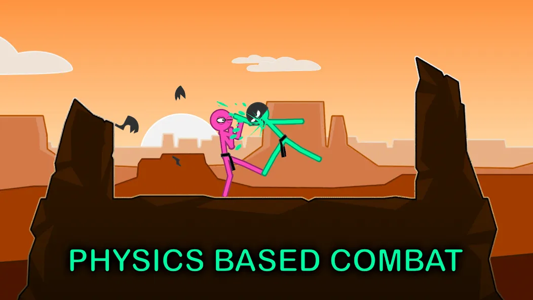 Slapstick Fighter - Fight Game (лапстик Файтер)  [МОД Меню] Screenshot 2