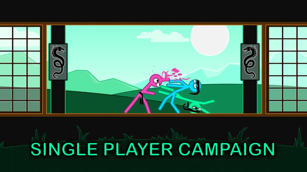 Slapstick Fighter - Fight Game (лапстик Файтер)  [МОД Меню] Screenshot 3