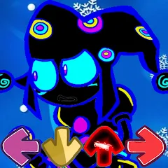 Скачать взлом Digital Night Music Battles (ФНФ Мод Мику Музыкальное Шоу)  [МОД Все открыто] на Андроид