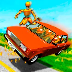 Скачать взлом VAZ Crash Test Simulator 2 [МОД Mega Pack] на Андроид