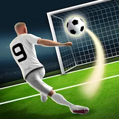 Скачать взлом SOCCER Kicks - Stars Strike 24 (ФУТБОЛ Киксы)  [МОД Бесконечные монеты] на Андроид