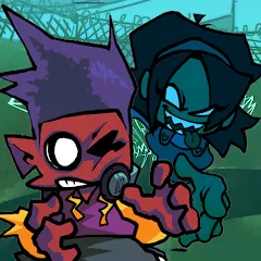 Скачать взлом Sunday Night Music Battle (Музыкальное сражение) [МОД Mega Pack] на Андроид