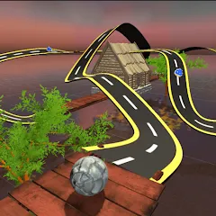 Скачать взлом Imbalance: Ball Balancing Game (Имбаланс)  [МОД Много монет] на Андроид