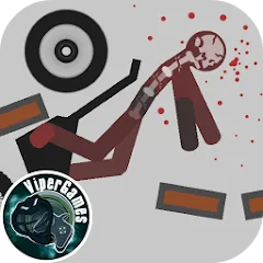 Скачать взлом Stickman Dismounting (тикман Дисмаунтинг)  [МОД Unlimited Money] на Андроид