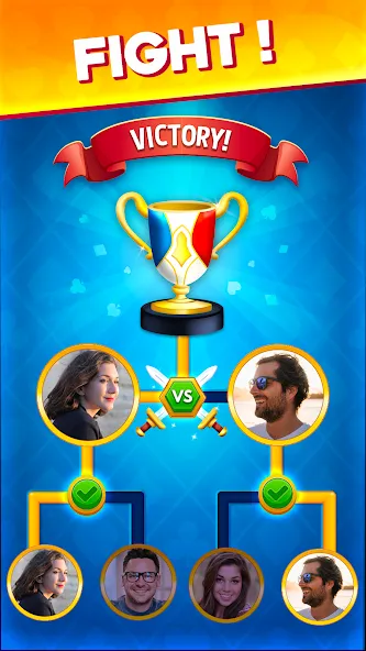 Belote & Coinche: le Défi  [МОД Меню] Screenshot 4