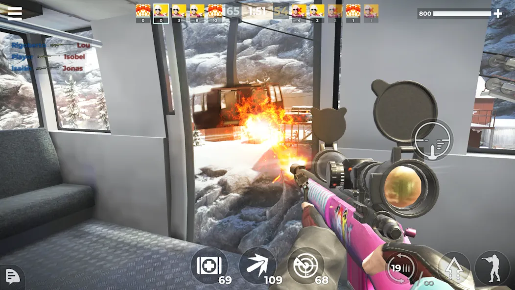 AWP Mode: Online Sniper Action (ЭЙВИПИ Режим)  [МОД Mega Pack] Screenshot 4