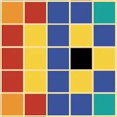 Скачать взлом Color Battle - Flood all! (Цветовая битва)  [МОД Много монет] на Андроид