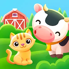 Скачать взлом Animal sounds games for babies [МОД Unlocked] на Андроид
