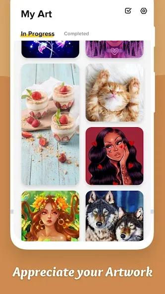 Coloring Game: Paint by Number  [МОД Все открыто] Screenshot 5