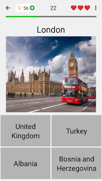Capitals of the World - Quiz  [МОД Unlimited Money] Screenshot 1