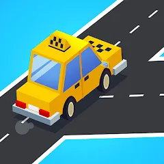 Скачать взлом Taxi Run: Traffic Driver (Такси Ран)  [МОД Много денег] на Андроид