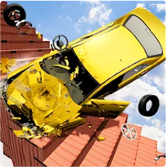 Скачать взлом Beam Drive Crash Death Stair C (Бим Драйв Краш Дэт Стэр С) [МОД Много денег] на Андроид