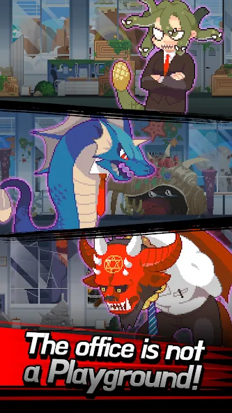 Dungeon Corp. VIP (Idle RPG)  [МОД Бесконечные монеты] Screenshot 5