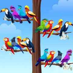 Скачать взлом Bird Sort - Color Puzzle  [МОД Много монет] на Андроид