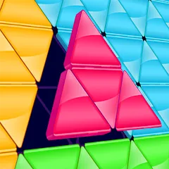Скачать взлом Block! Triangle Puzzle:Tangram [МОД Много монет] на Андроид
