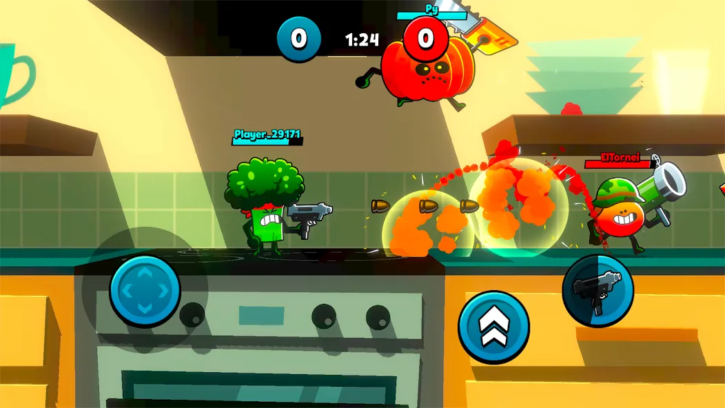 Food Gang  [МОД Много денег] Screenshot 1