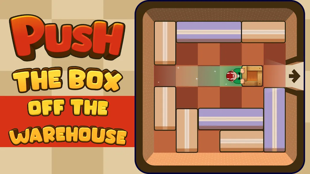 Push Box Out (Пуш Бокс Аут)  [МОД Меню] Screenshot 1