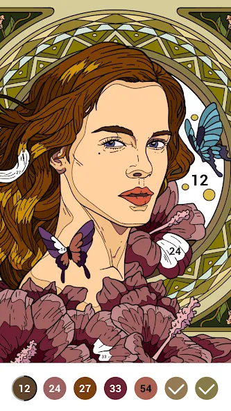 Casual Color - Color by Number  [МОД Mega Pack] Screenshot 1