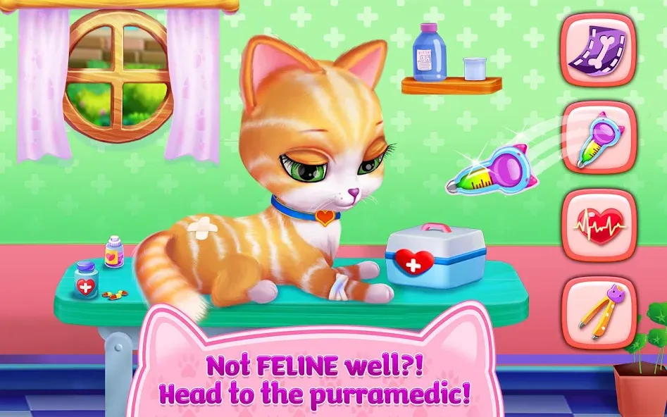Kitty Love - My Fluffy Pet  [МОД Unlocked] Screenshot 4