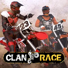 Скачать взлом Clan Race: PVP Motocross races (Клан Рейс)  [МОД Меню] на Андроид