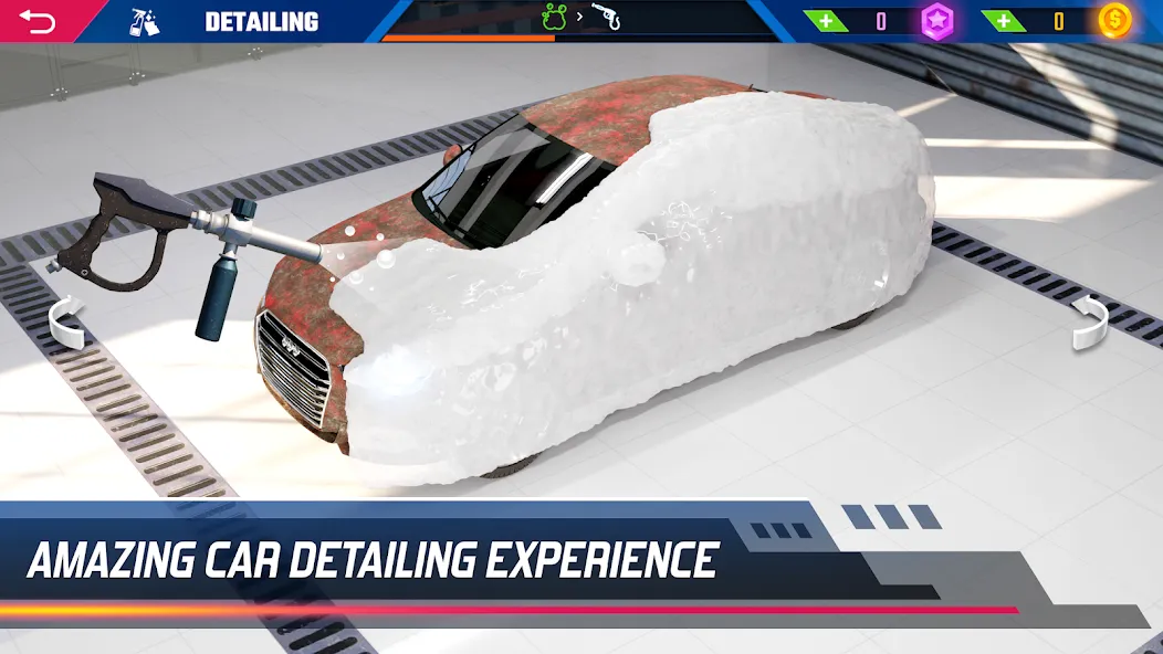 Car Detailing Simulator 2023  [МОД Бесконечные деньги] Screenshot 1