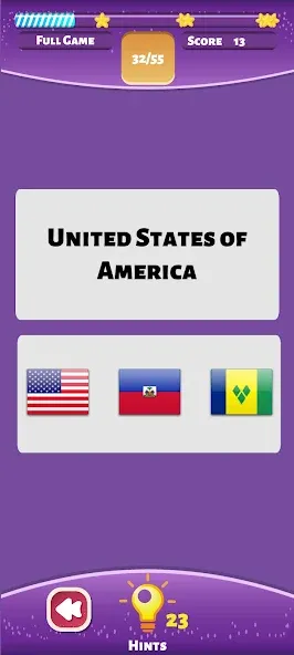 Country Flags World Quiz Game  [МОД Меню] Screenshot 1