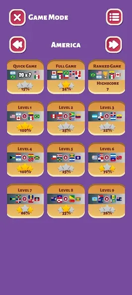 Country Flags World Quiz Game  [МОД Меню] Screenshot 2