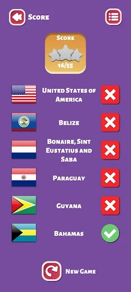 Country Flags World Quiz Game  [МОД Меню] Screenshot 3