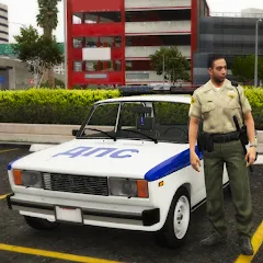 Скачать взлом Police Car Riders: VAZ 2107  [МОД Бесконечные монеты] на Андроид