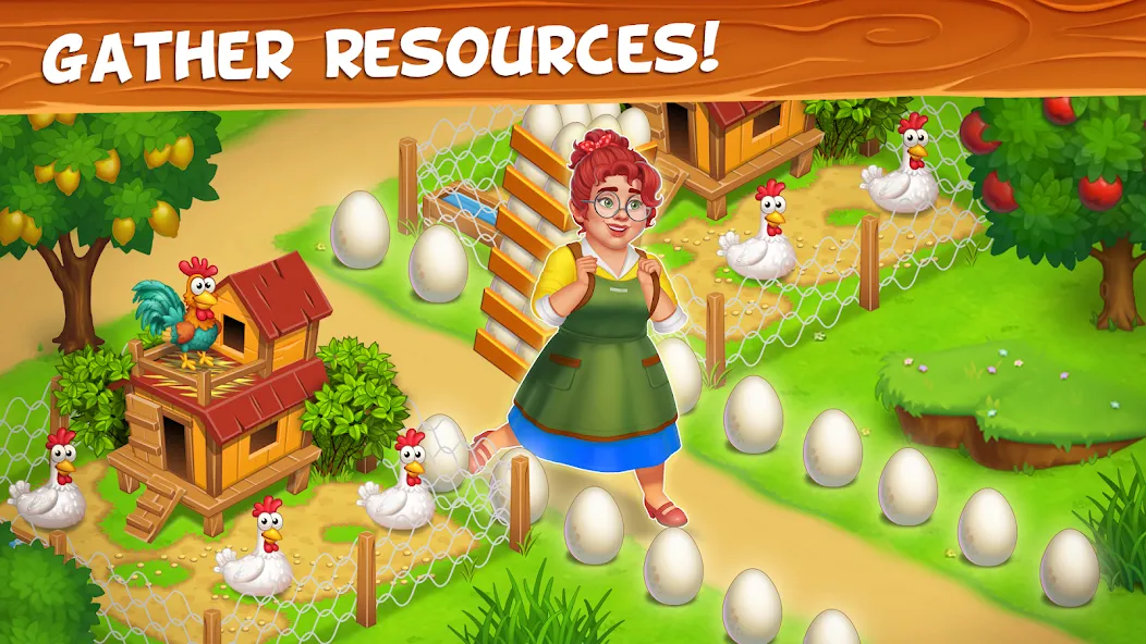 Farm Town - Family Farming Day (Фарм Таун)  [МОД Mega Pack] Screenshot 3