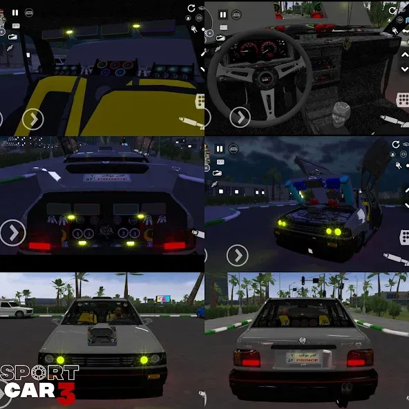Sport car 3 : Taxi & Police - (Спорткар 3)  [МОД Бесконечные деньги] Screenshot 3