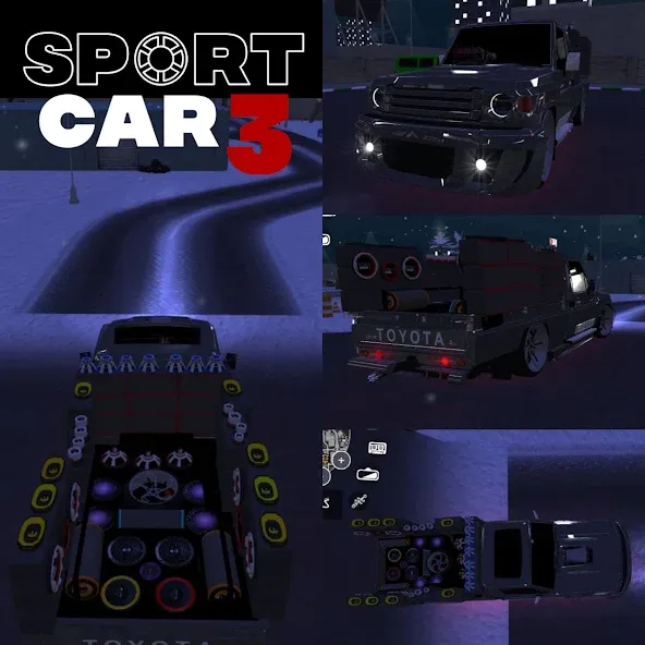 Sport car 3 : Taxi & Police - (Спорткар 3)  [МОД Бесконечные деньги] Screenshot 5