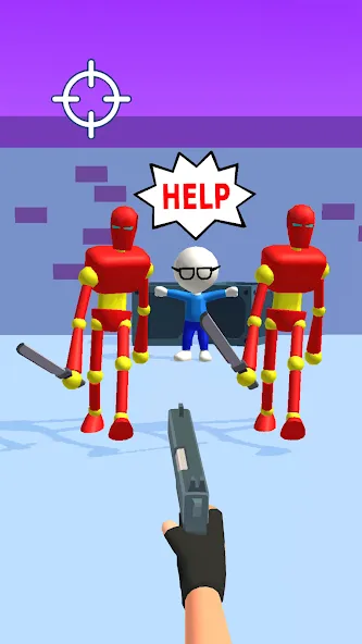 Gun Master 3D - Shoot 'Em Down (Ган Мастер 3Д)  [МОД Unlimited Money] Screenshot 4