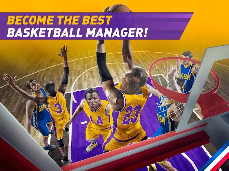 Basketball Fantasy Manager NBA  [МОД Бесконечные деньги] Screenshot 2