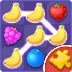 Скачать взлом Jigsaw: Fruit Link Blast (Джигсоу)  [МОД Menu] на Андроид