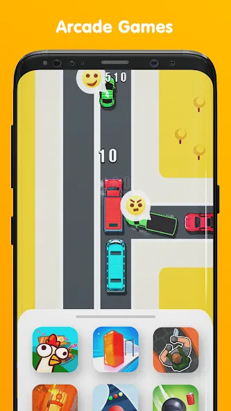 Mini Arcade - Two player games  [МОД Все открыто] Screenshot 5