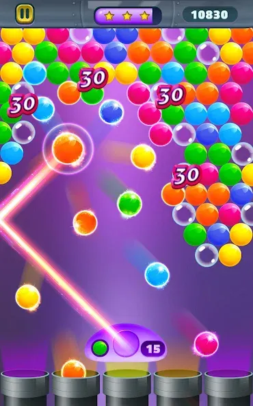 Action Bubble Game (Экшн Бабл Игра)  [МОД Много денег] Screenshot 2