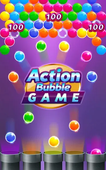 Action Bubble Game (Экшн Бабл Игра)  [МОД Много денег] Screenshot 5