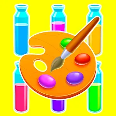 Скачать взлом Sort Paint: Water Sort Puzzle (Сорт Пэйнт)  [МОД Бесконечные монеты] на Андроид