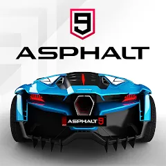 Скачать взлом Asphalt 9: Legends (Асфальт 9) [МОД Много монет] на Андроид