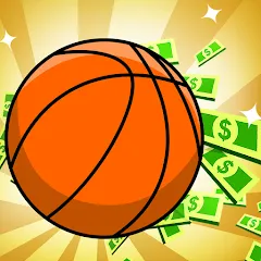 Скачать взлом Idle Five Basketball tycoon (Айдл Файв Баскетбольный тайкун)  [МОД Много денег] на Андроид