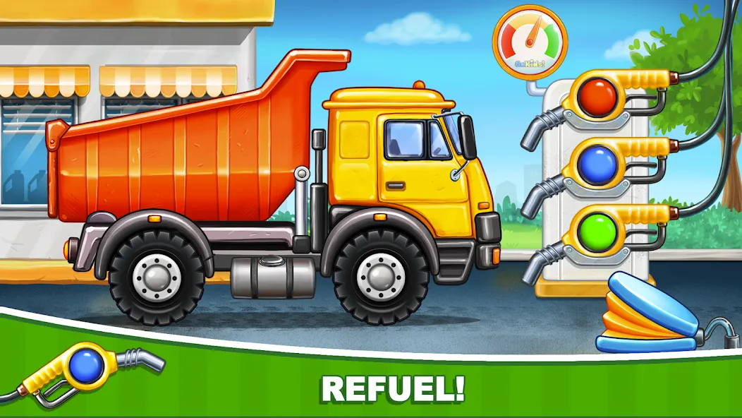Car games Bulldozer for kids 5  [МОД Menu] Screenshot 2